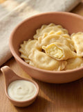 Wareniki mit süßem Quark