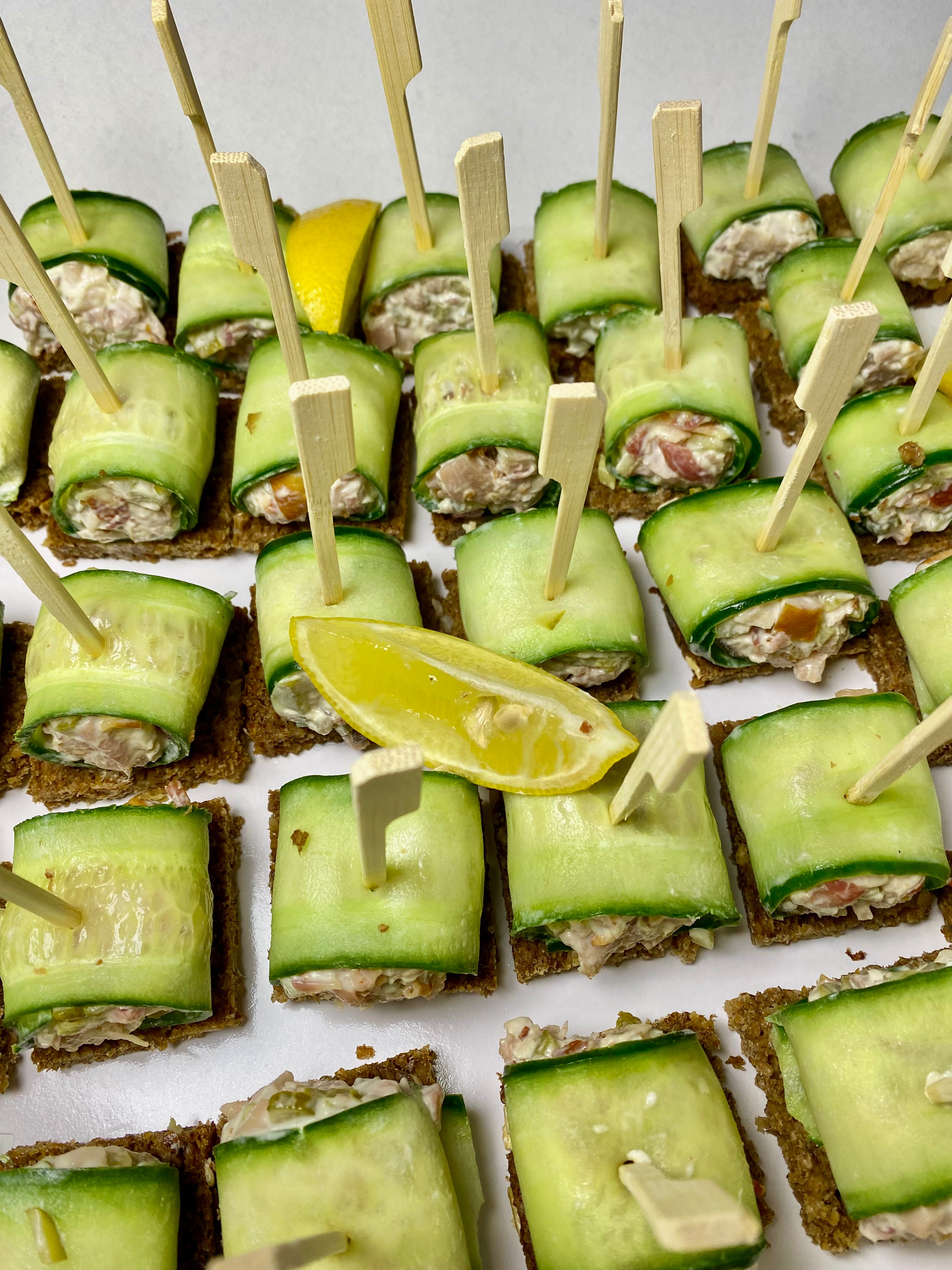 Buterbrodiki mit Gurken