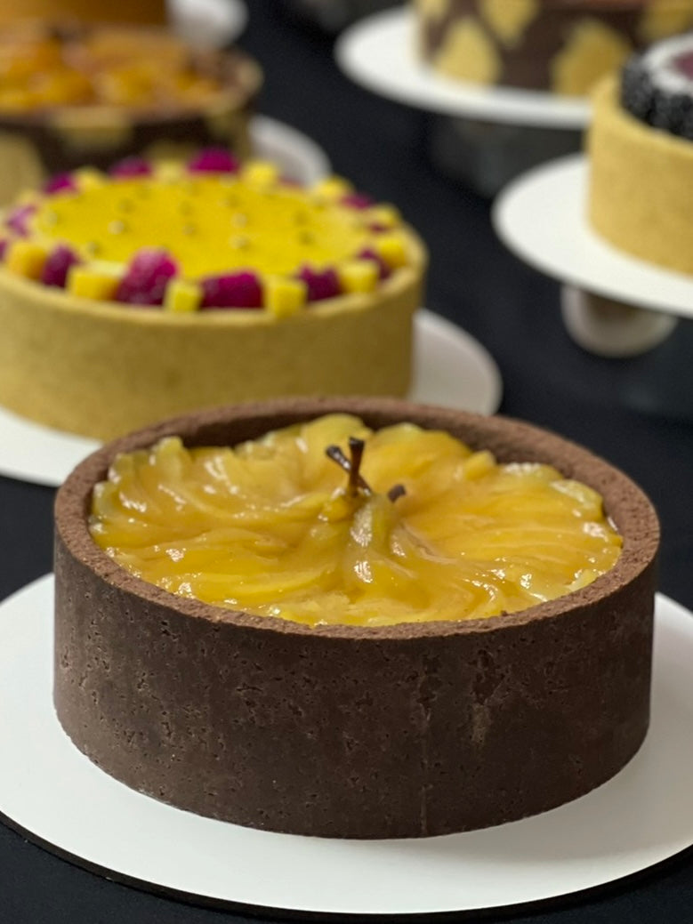 Käsekuchen Mit Birne & Gorgonzola