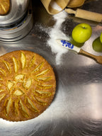 Piroge mit Äpfeln