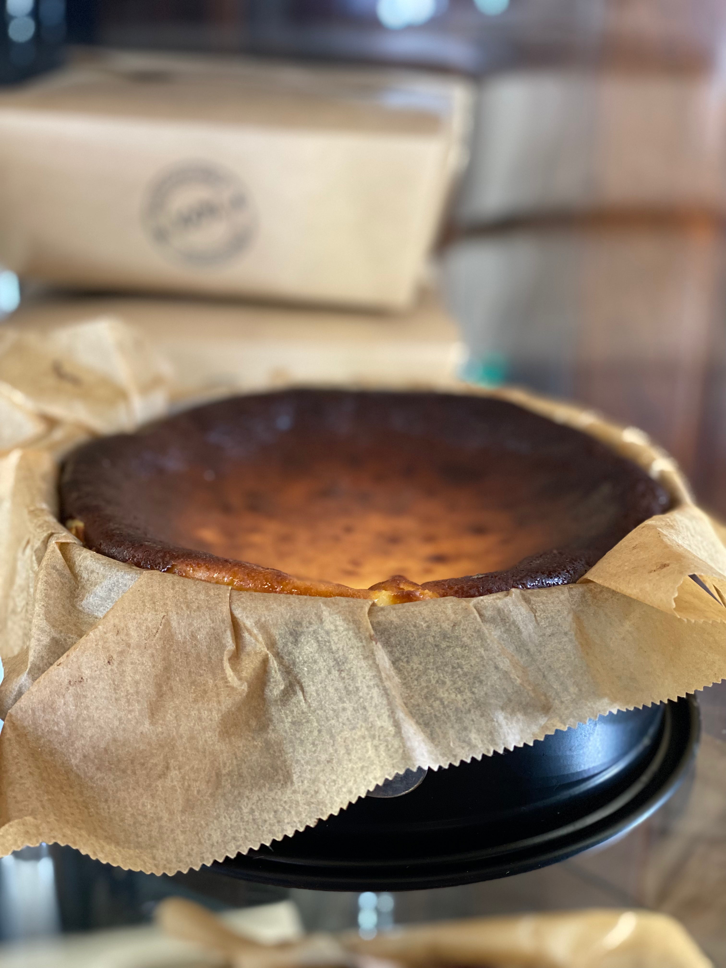 Käsekuchen "San Sebastian"