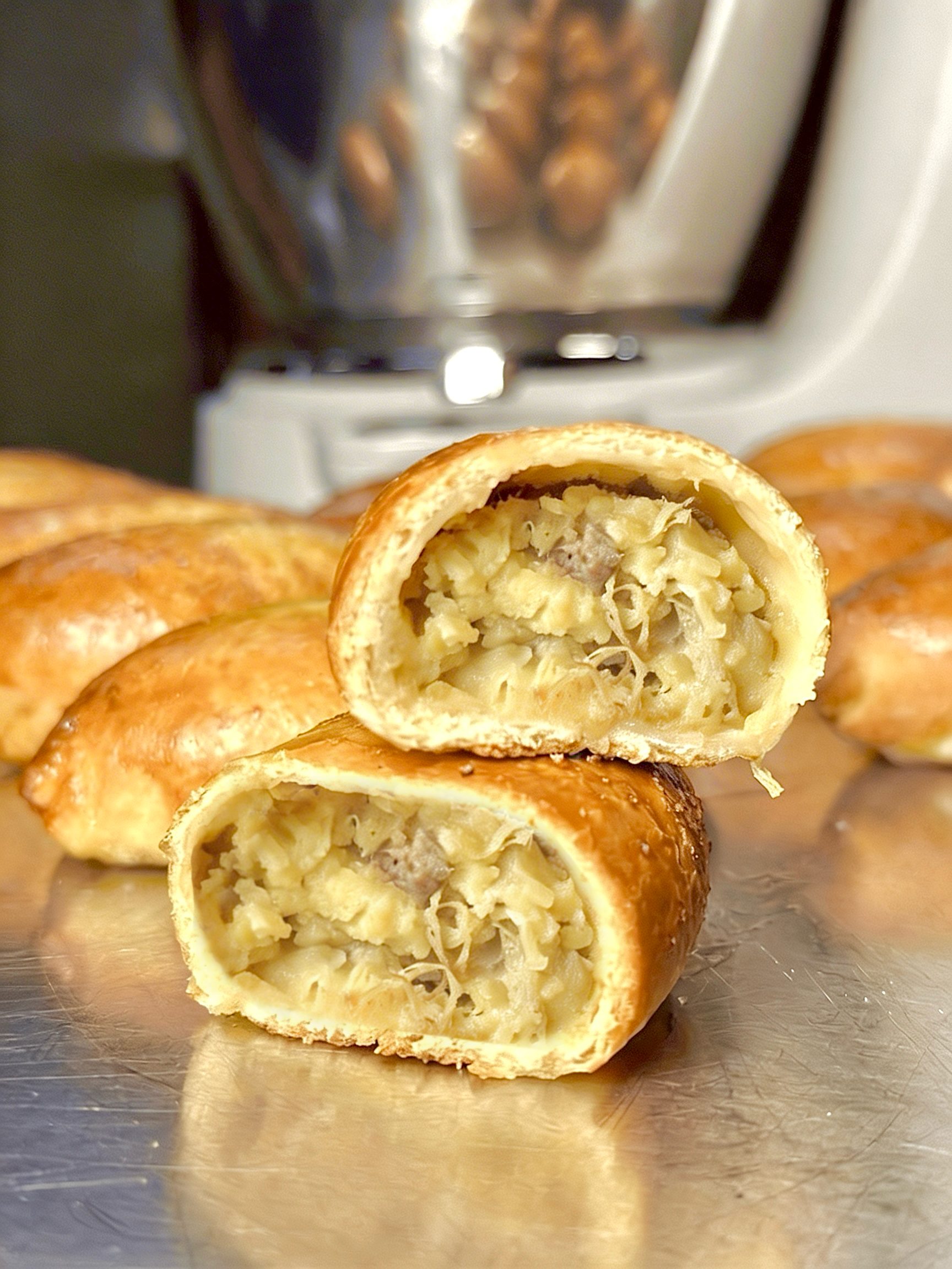 Piroggen mit Kartoffel & Speck