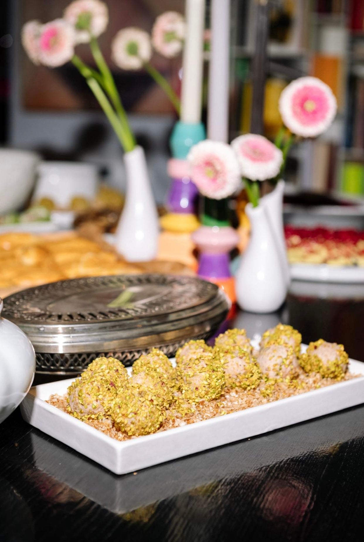 Profitroles mit Pastete