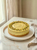 Käsekuchen Mit Pistazie