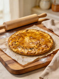 Piroge mit Hühnfleisch & Pilzen