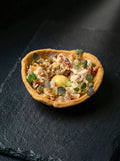 Canapés mit Hähnchenbrust
