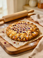 Piroge mit Kirschen