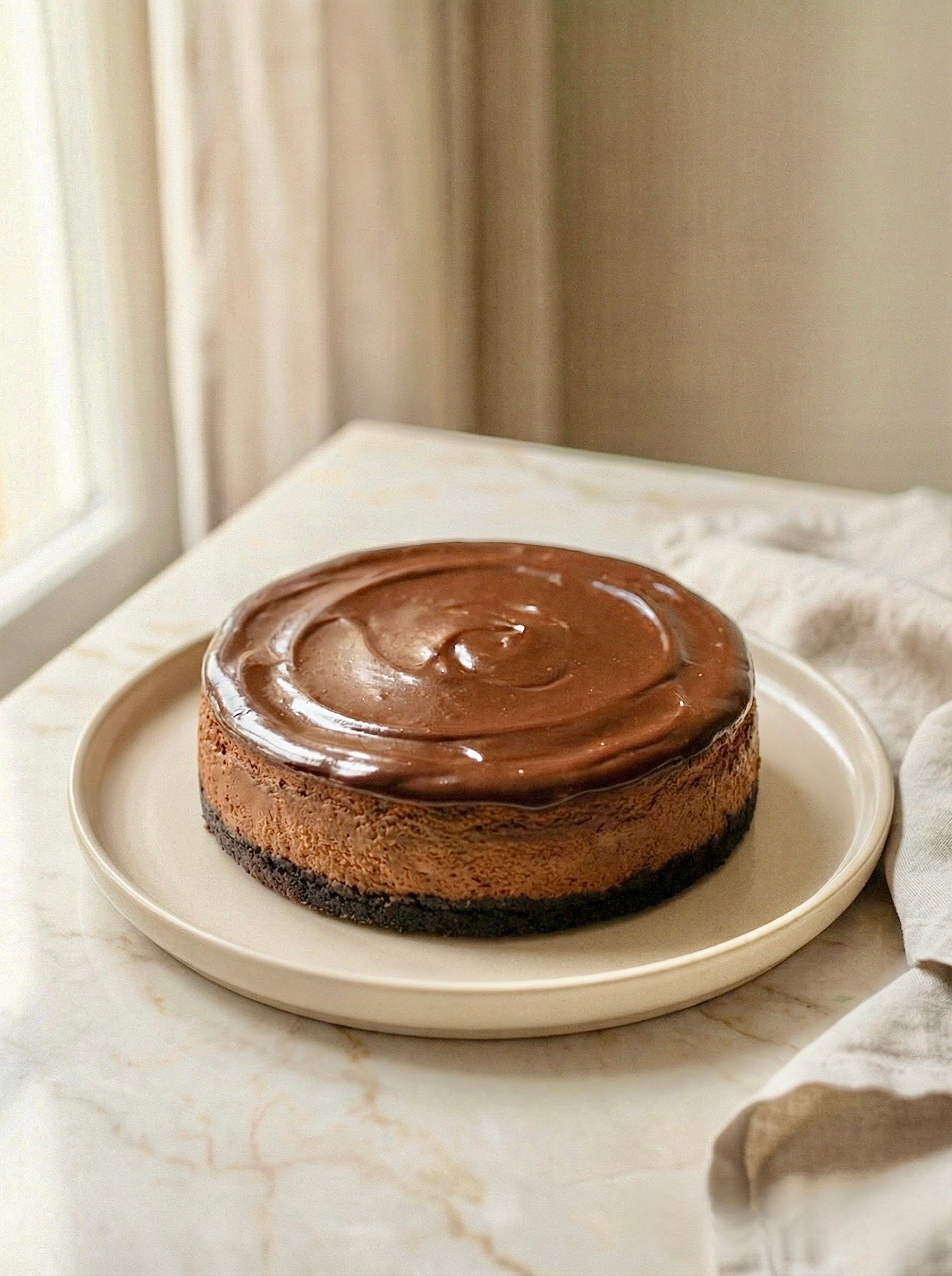 Käsekuchen Mit Schokolade