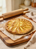 Piroge mit Äpfeln