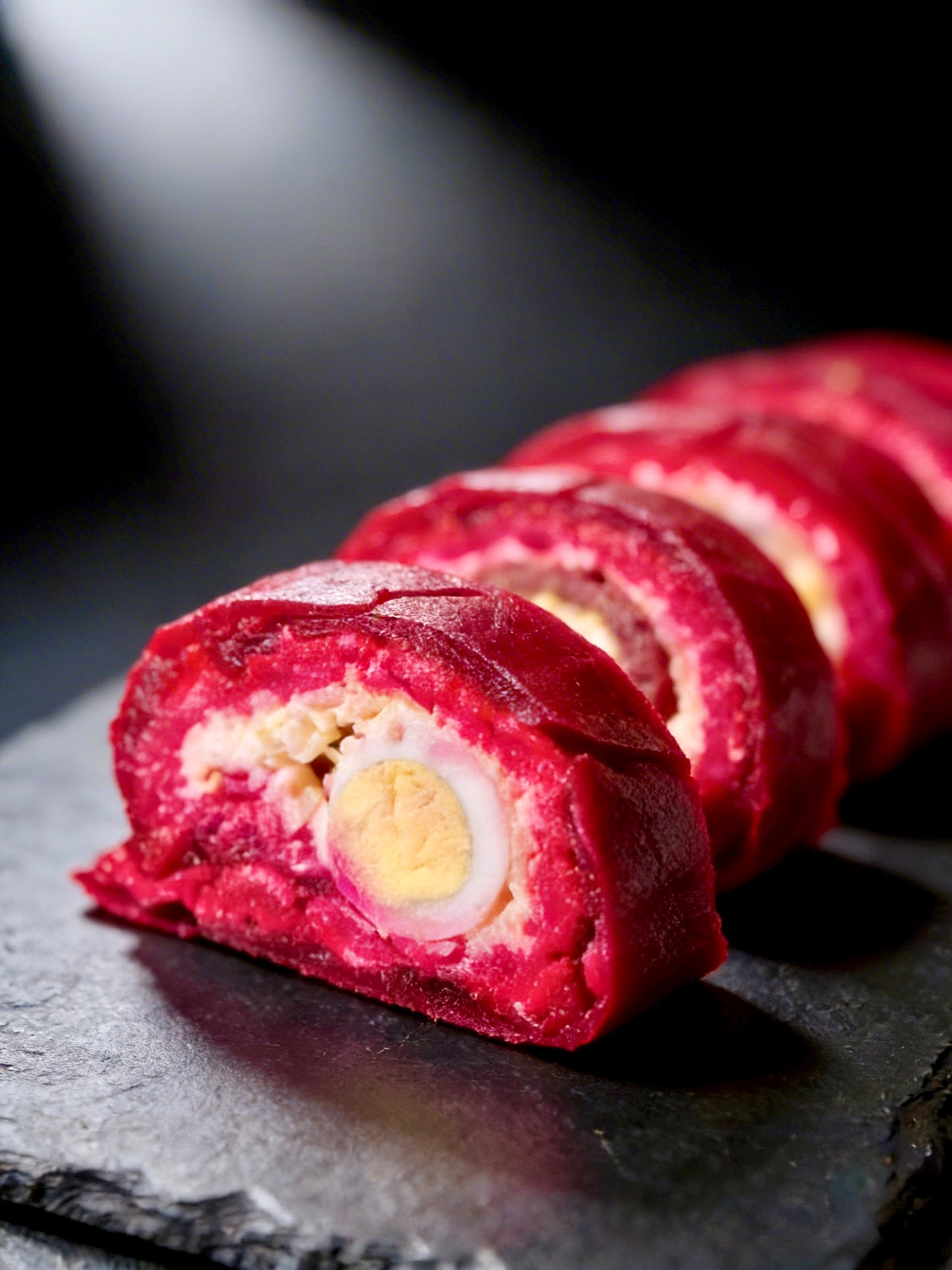 Rote-Bete-Rolle mit Hering (Shuba)