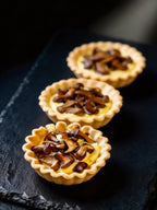 Tartalleten mit Pilzen