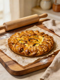 Piroge mit Kartoffeln und geschmortem Schweinefleisch